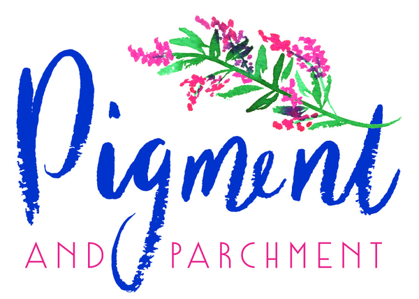 Pigment & Parchment's retina logo